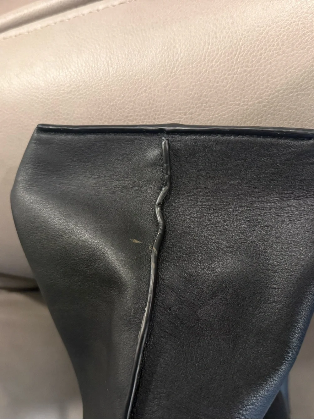 XL Loewe Flamenco Clutch - Black Nappa Calfskin